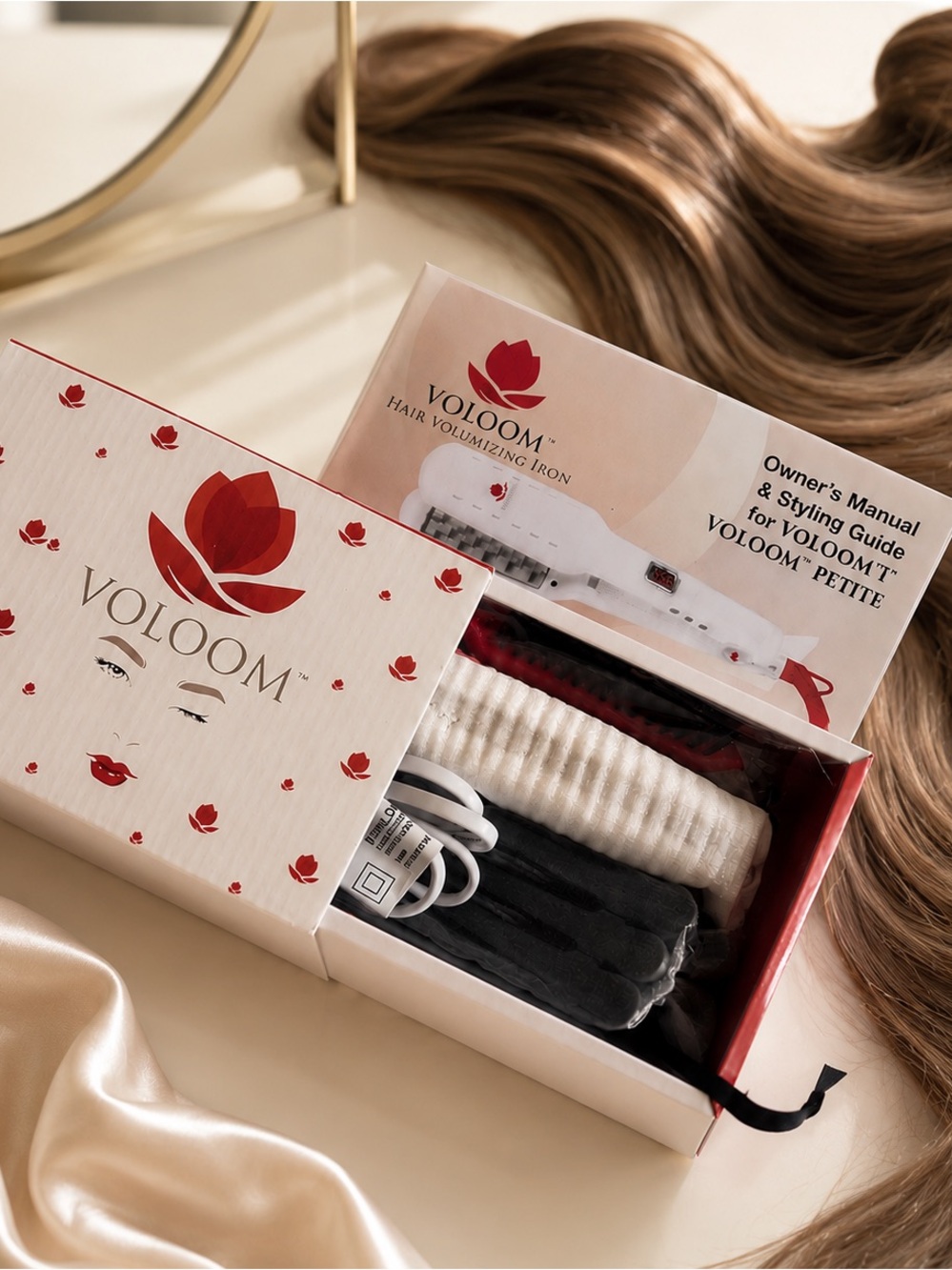 VOLOOM  ROOTIE
HAIR VOLUMIZING IRON